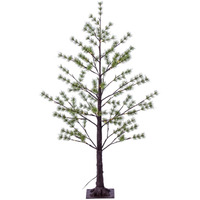 4' Green Mini Pine Twig Tree LED 72WW