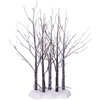 30" Brown Frstd Tree Grove LED88WW 5/Set