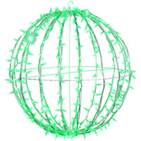 324Lt x 30" Green Jumbo Led Sphere