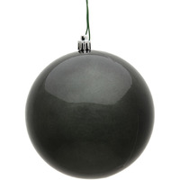 Vickerman 6" Pewter Candy Ball UV 4/Bag - N591587DCV