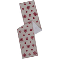 Vickerman 12" x 60" Let It Snow Table Runner - QTX17603