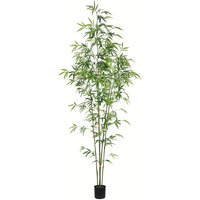 Vickerman 6' Potted Mini Bamboo Tree 1193 Leaves - TB190460