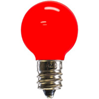 Vickerman G30 Red Ceramic LEDBulb E12 .96W 25/Box - XLEDCG33-25