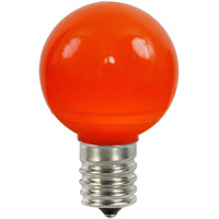 Vickerman G50 Orange Ceramic LEDBulb E17 .96W 25Bx - XLEDCG58-25