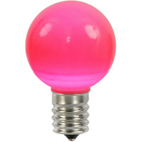 Vickerman G50 Pink Ceramic LEDBulb E17 .96W 25/Box - XLEDCG59-25