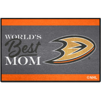 Anaheim Ducks World's Best Mom Starter Mat Accent Rug - 19in. x 30in.