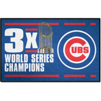 Chicago Cubs Dynasty Starter Mat Accent Rug - 19in. x 30in.