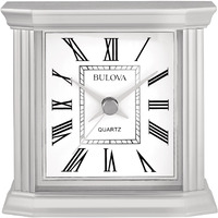 Bulova Clocks, Metal tabletop, B1714 , Wilton, accent dcor