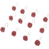 Toile Garden Bath Collection - Set of 12 Shower Hooks