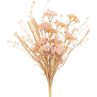 Blush Floral Grass Bush (Set of 2)