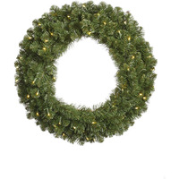 Vickerman 60" Grand Teton Wreath 840T 400WmWhtLED - G125661LED