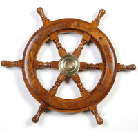 Rosewood Ship Wheel-36 inches