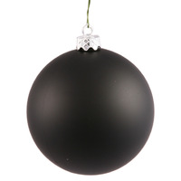 Vickerman 10" Black Matte Ball UV Drilled Cap - N592517DMV