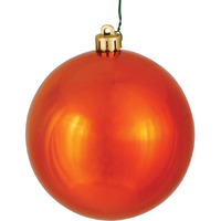 Vickerman 12" Burnish Orange Shiny Ball UV - N593018DSV