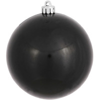 Vickerman 10" Black Candy Ball UV Drilled Cap - N592517DCV