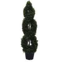 Vickerman 4' Boxwood Double Spiral (UV) - TP170948