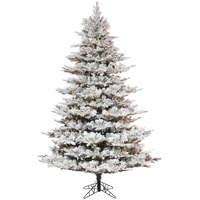 Vickerman 12' x 84" Flocked Kiana 3mm 3600WW - K173491LED