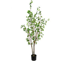 Vickerman 72" Potted Baby Leaf Tree - FU191572