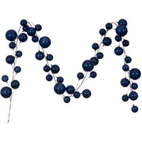 10' Midnight Blue Pearl Branch Ball Garl