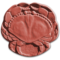 GardenMolds  X-Crab8060 Crab Stepping Stone Mold