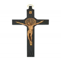 McVan 80-10 8 in. Painted Wood Copper ST Benedict Boxed  Black