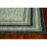 47 x 31 in. Polypropylene Area Rug  Grey