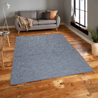 5 ft. 3 in. x 7 ft. Calypso Blue Indoor & Outdoor Rectangle Area Rug