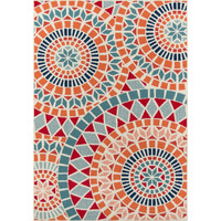 1 ft. 8 in. x 3 ft. 7 in. Baja24 Rectangle Area Rug - Multi Color