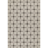 Riviera Machine Made Contemporary Rectangle Area Rug - Ivory - 4 ft. 1 in. x 6 ft.