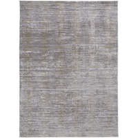 2 x 3 ft. Taupe Silver & Tan Abstract Power Loom Rectangle Area Rug