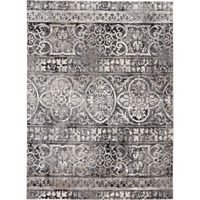 2 x 3 ft. Gray Ivory & Taupe Abstract Stain Resistant Rectangle Area Rug - Gray Ivory and Taupe - 2 x 3 ft.