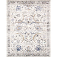 PRC-1021IB 6 x 9 ft. Amadeus Design Power Loom Area Rug - Ivory