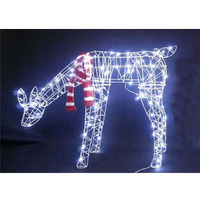 27 in. LED Lighted Deer Yard Decor