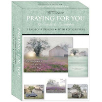 Shared Blessings-Praying for You-Quiet Places Card-Boxed - Box of 12