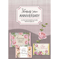 Boxed - Card Anniversary-A Lifelong Love - Box of 12