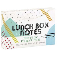 3.25 x 2.25 in. Cards - Pass It On - Lunch Box Notes - Pack of 32