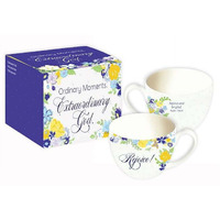 Ordinary Moments Extraordinary God Mug Gift Box