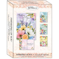 Shared Blessings-Thinking of You-Gardens Reflection Boxed Card - Pack of 12