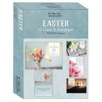 He is Risen Easter Boxed Card - Pack of 12