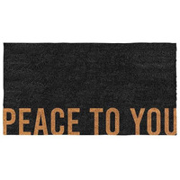 30 x 16 in. Peace to You Coir Doormat