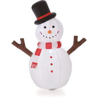 4 ft. Inflatable Tree Hand Snowman