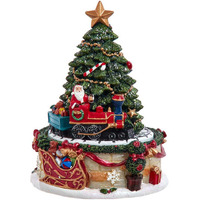 6 in. Christmas Tree Revolving Music Box