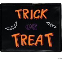 Trick or Treat Neon Light-Up Sign