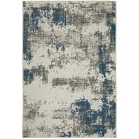 10 x 13 ft. Abstract Stain Resistant Rectangle Indoor & Outdoor Area Rug, Beige