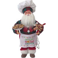 15 in. Cookie Tasting Claus