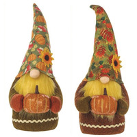 13.5 in. Fall Harvest Gnomes - Set of 2