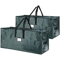 Large Christmas Tree Storage Bags, Green - 7.5 ft. - Pack of 2