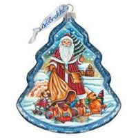 G.DeBrekht  Nordic Santa Tree Ornament