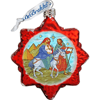 GDeBrekht  Nativity Glass Ornament