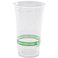 Eco-Products  Inc.  GreenStripe PLA Cold Cups  24oz  Clear  1000/Carton